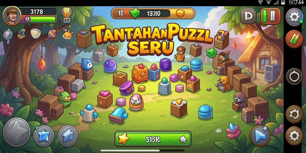 Tampilan gameplay 3178 yang menarik dan menantang puzzle.