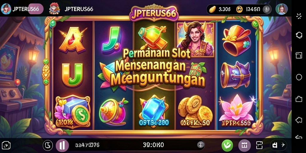 Gambaran permainan Slot yang menarik dan menantang di JPTERUS66.