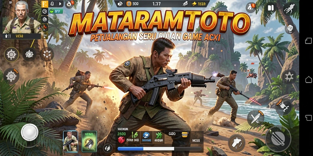 Screenshot tampilan gameplay seru dari MATARAMTOTO.