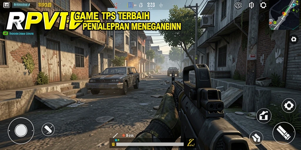 Tampilan mendebarkan dari gameplay TPS RPVIP8.